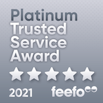 Feefo Platinum Service 2021