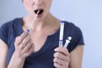 Cancer spit test