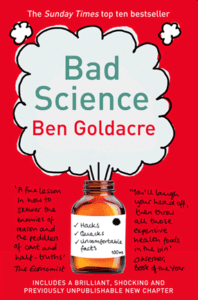 Book cover for Bad Science - a book for aspiring medics