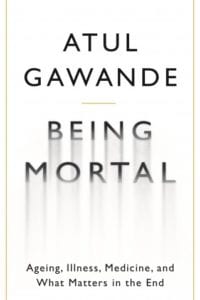 Book cover of Being Mortal - books for aspiring medics